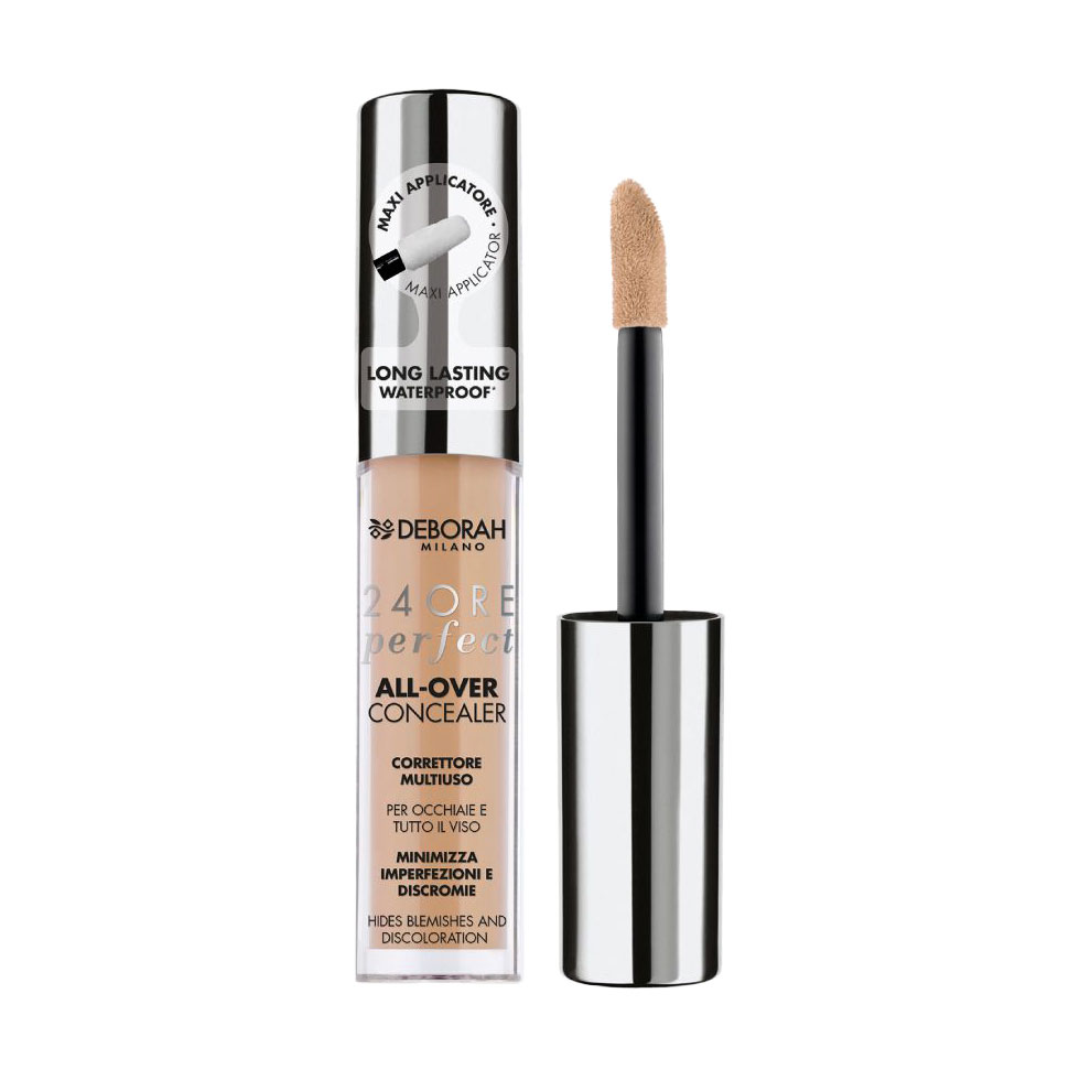 Водостійкий консилер для обличчя Deborah 24Ore Perfect All-Over Concealer 04 Apricot, 5.5 г